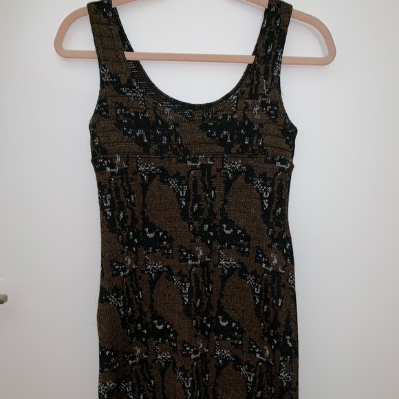 LF Dresses & Skirts - LF printed sweater tank dress